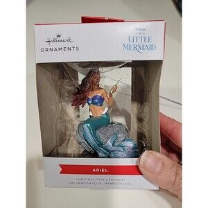 Hallmark 2023 Disney The Little Mermaid Ariel Christmas Tree Ornament Decoration